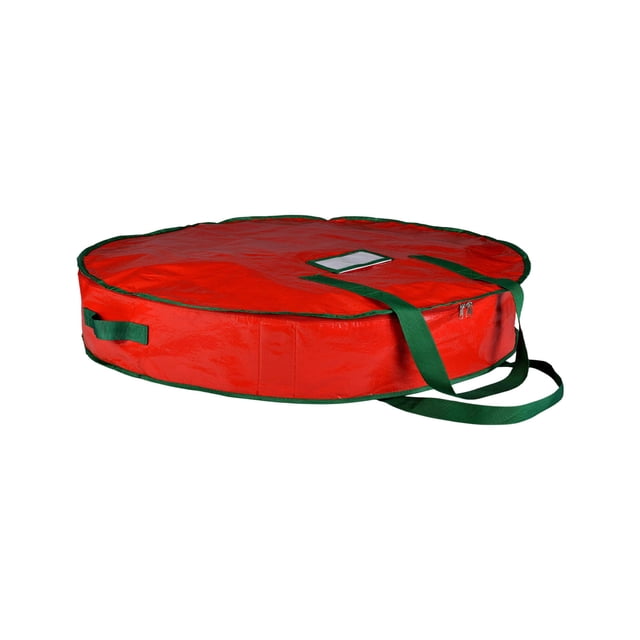 Christmas Ribbon Storage Bag Christmas Tree Ball Rattan Storage Bag Christmas Day Product Storage Bag