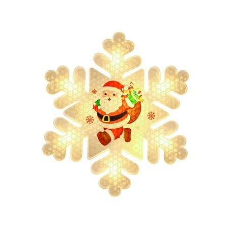 

Guoxxzi Christmas Decorations Clearance Christmas Window Lights LED Hanging Curtain Garland Xmas Tree Decoration
