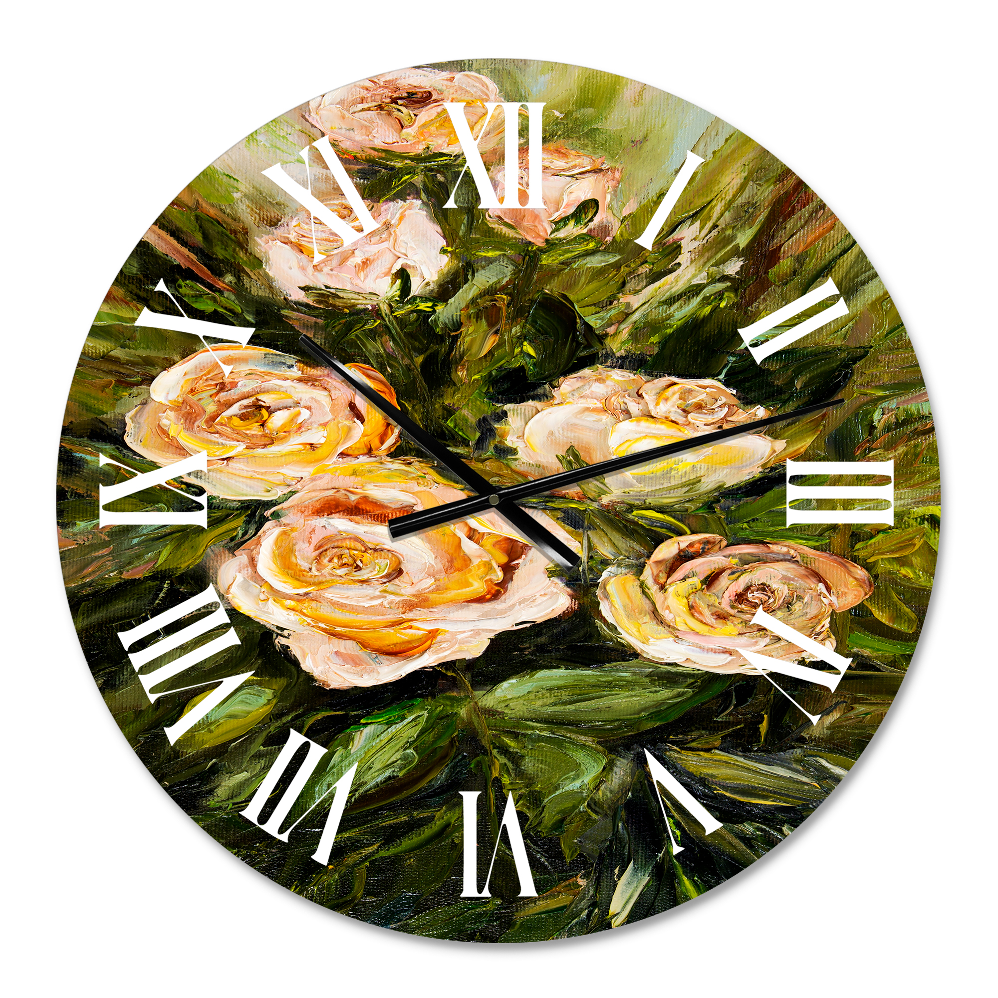 Designart 1 in Quartz Traditional Wall Clock