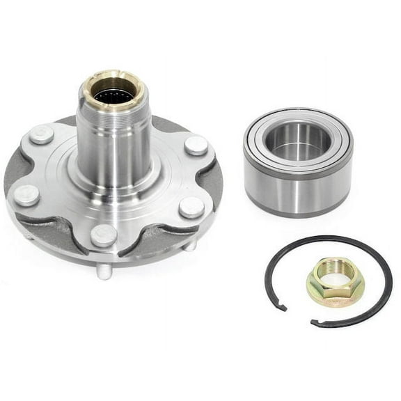 Front Wheel Bearing Hub Repair Kit - Compatible with 1995 - 2000 Toyota Tacoma 4WD (Except with Automatic Disconnecting Differential) 1996 1997 1998 1999