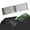 Silver-gray, variant on 2026 New Foldable Bluetooth Keyboard - Portable keyboard, rechargeable full-size ultra-thin design, suitable for smartphones, tablets and laptops running iOS, Android and Windows systems.,black