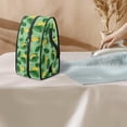 thumbnail image 3 of HELLHERO Dustproof Travel Home Iron Organizer Banana Monstera Leaf Pattern Reusable Portable Travel Steamer Storage Bag Holder Organizer, Case Only, 3 of 6