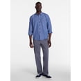 thumbnail image 2 of George Men's Chambray Shirt with Long Sleeves, Sizes S-3XL, 2 of 5
