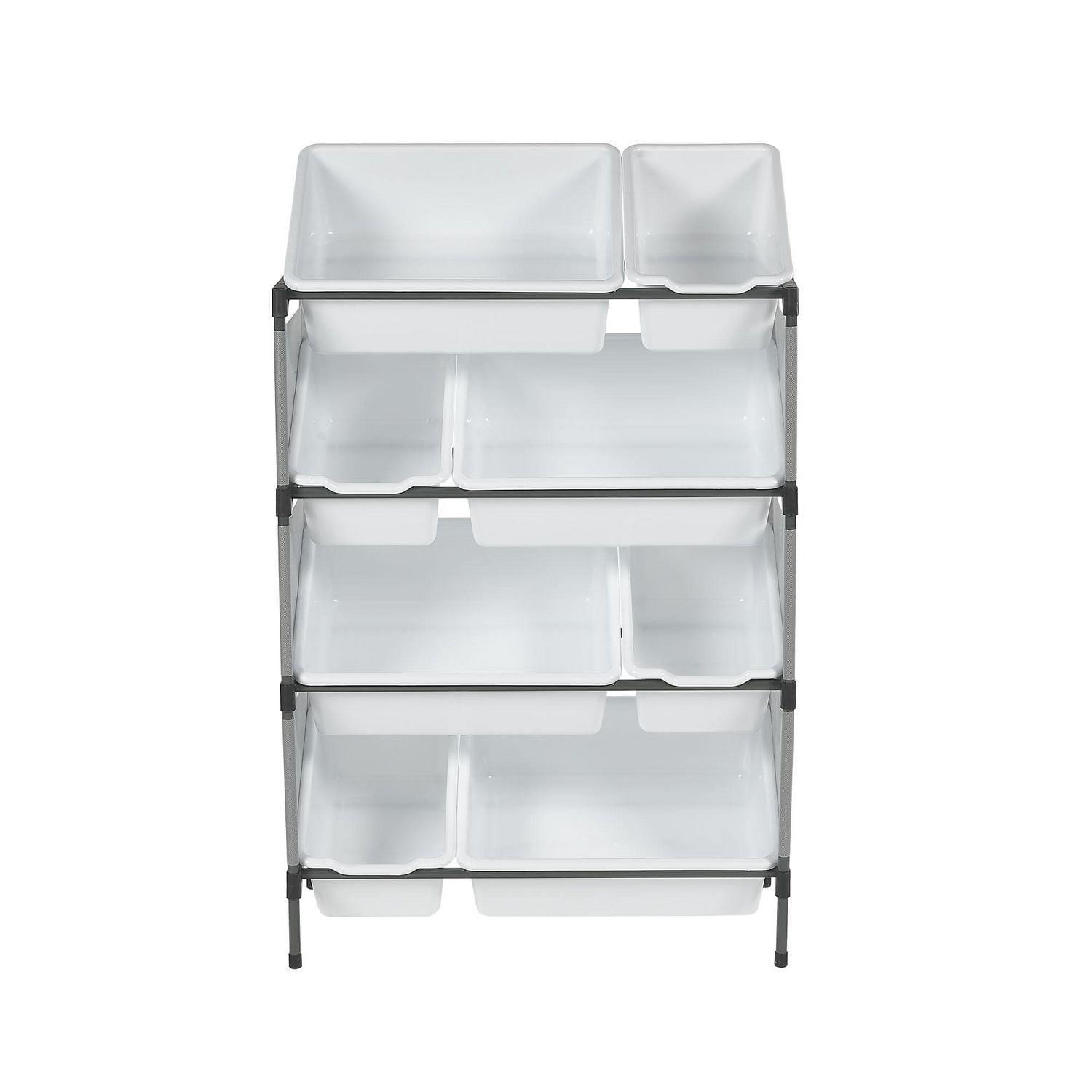 Mainstays Kids Rangement pour jouets à 8 bacs