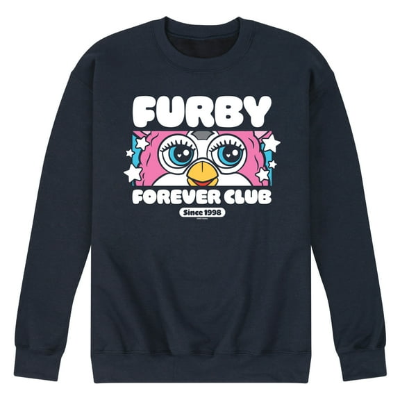 Furby - Furby Forever Club - Men's Crew Fleece Sweatshirt