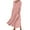 Peach Pink, variant on Fall Dresses For Women Plus Size Maxi Dress Crewneck Loose Long Sleeve Dresses With Pocket
