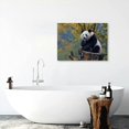 thumbnail image 5 of Acheng Happy Panda Cub Cute Animal Poster Print Art Picture 10749 Poster Canvas Prints Wall Art For Home Office Decorations  16x12inch, 5 of 6