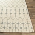thumbnail image 6 of Mark&Day Wool Rugs, 2x8 Quincy Global Cream Runner Area Rug, Cream Grey Carpet for Hallway, Kitchen, Bedroom or Living Room (2'6" x 8' Runner), 6 of 8