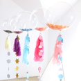 thumbnail image 4 of 18 "Clear Confetti Tassel Balloon Kits Decor Púrpura Sunnimix Kits de globos de fiesta Bobo claros, 4 of 7