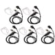 thumbnail image 1 of Auriculares De Tubo Acústico, Reducción De Radiación Walkie Talkie Auricular Reducción De Ruido Plug And Play Para VX 180 Para EVX 534 Ccdes 5 piezas, 1 of 8