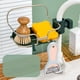 thumbnail image 3 of Estante de almacenamiento , organizador colgante para fregadero, escurridor de para lavar platos, soporte de esponja para grifo Baoblaze carrito dispensador de jabón, 3 of 7