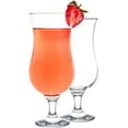 thumbnail image 3 of Large Hurricane Glass Set Of 6 Pcs 15.5 Oz / 460 Ml Milkshake,Tall Cocktail Glasses, Mojito, Margarita, Sangria, Pina Colada Glasses, Stemmed Big Coupe Glassware, 3 of 6