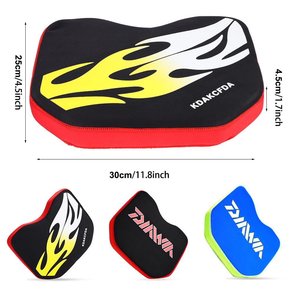 Thicken Padded Soft Kayak Canoe Fishing Boat Suction Cup Seat Cushion Flame 