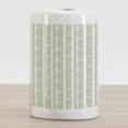 thumbnail image 2 of Tropical Ceramic Toothbrush Holder, Rainforest Tree Bamboo Branches Leaves Silhouettes Texture Summer Illustration, Versatile Countertop for Bathroom, 4.5" X 2.7", Eggshell White, by Ambesonne, 2 of 4