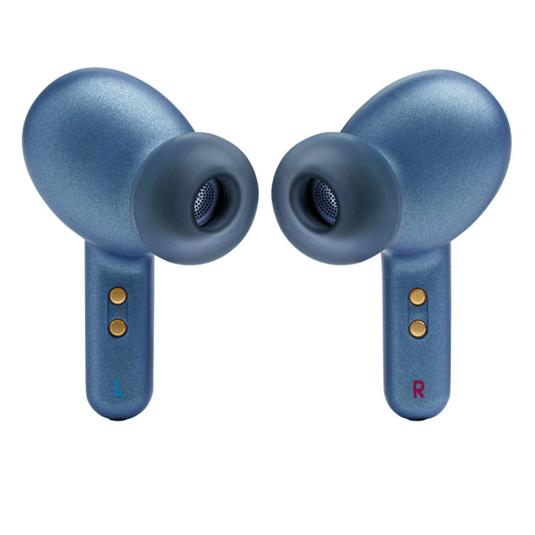 Canceling Blue JBL Noise Live 2 Adjustable Headphones In-Ear with Pro - True Bluetooth Wireless