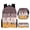 F16-Brown, variant on FYDUU Ice Cream School Backpack for Girls School Bag 3 Piece School Backpack Set for Kids Fashion Everyday Back to School Daypack