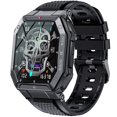thumbnail image 1 of Reloj inteligente Bassizo Military con pantalla HD IP66 de 1,85 pulgadas para hombre, 1 of 8