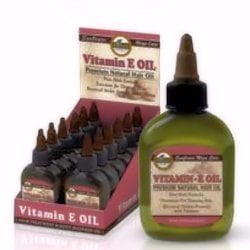 Vitamin Tonic - Difeel Vitamin E Oil Premium Natural Hair Oil 2.5 oz. (Pack of 6)