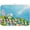 Easter#01, variant on Easter Colorful Eggs Rabbit Dish Drying Mat 16x18 Absorbent Dishes Pad Dish Drainer Mat Protector for Kitchen Fast Dry