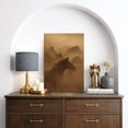 thumbnail image 2 of Canvas Print Horse Running Wall Art Vintage Farmhouse Decorative for Living Room Bedroom - 12"x18", 2 of 8