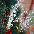 thumbnail image 6 of LQQBOX 10 Artificial Glitter Berry Stem Ornaments 19.7 Inches Fake Christmas Picks Decorative Glitter Sticks for Christmas Tree DIY Wreath Crafts Gift Fireplace Holiday Home Decor (White), 6 of 7