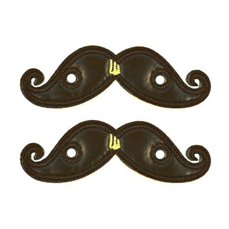 Shwings Flat Mustache 11708-BKF-Black