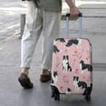 thumbnail image 3 of Border Collie Dogs with Pioneer Flower Luggage Cover Fashion Suitcase Cover Baggage Covers Fit 25-28 Inch Luggage (Go Travel), 3 of 5