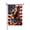 Color 3, variant on AMHNF Patriotic Roosters Welcome Garden Flag For Home Outdoor Garden Yard Decor 12x18 inch