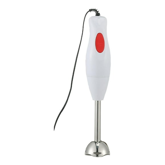 Hand Blender Food Mixer Durable Small Portable Meat Processor Electric Mixer Electric Meat Grinder for Household Kitchen Sauces Juices Ice Stainless Steel