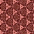 thumbnail image 1 of Ahgly Company Indoor Square Patterned Shocking Orange Area Rugs, 4' Square, 1 of 1