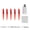 red A and 1 charger, variant on 5pcs/lot Fishing Light Stick With Rechargeable CR425 Battery Electric Lightstick Float Bobber Fishing Tackle Accessory J516