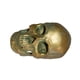 thumbnail image 1 of Matsuzay Modelo de resina de cráneo humano tamaño real 1:1 esqueleto realista anatómico marrón 1 Decoración del hogar Latón Antiguo Cráneo Bronce, 1 of 1