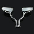 thumbnail image 2 of Motorcycle Skull Skeleton Hand Rearview Side Mirrors 8mm Thread For Suzuki Honda, 2 of 10