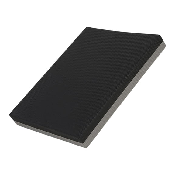 lacooooppia Balance Pad matt Stability Stability Training Comfort Mator for Pilates Fitness Studio Training Internally Outdoor Interior Black Gray