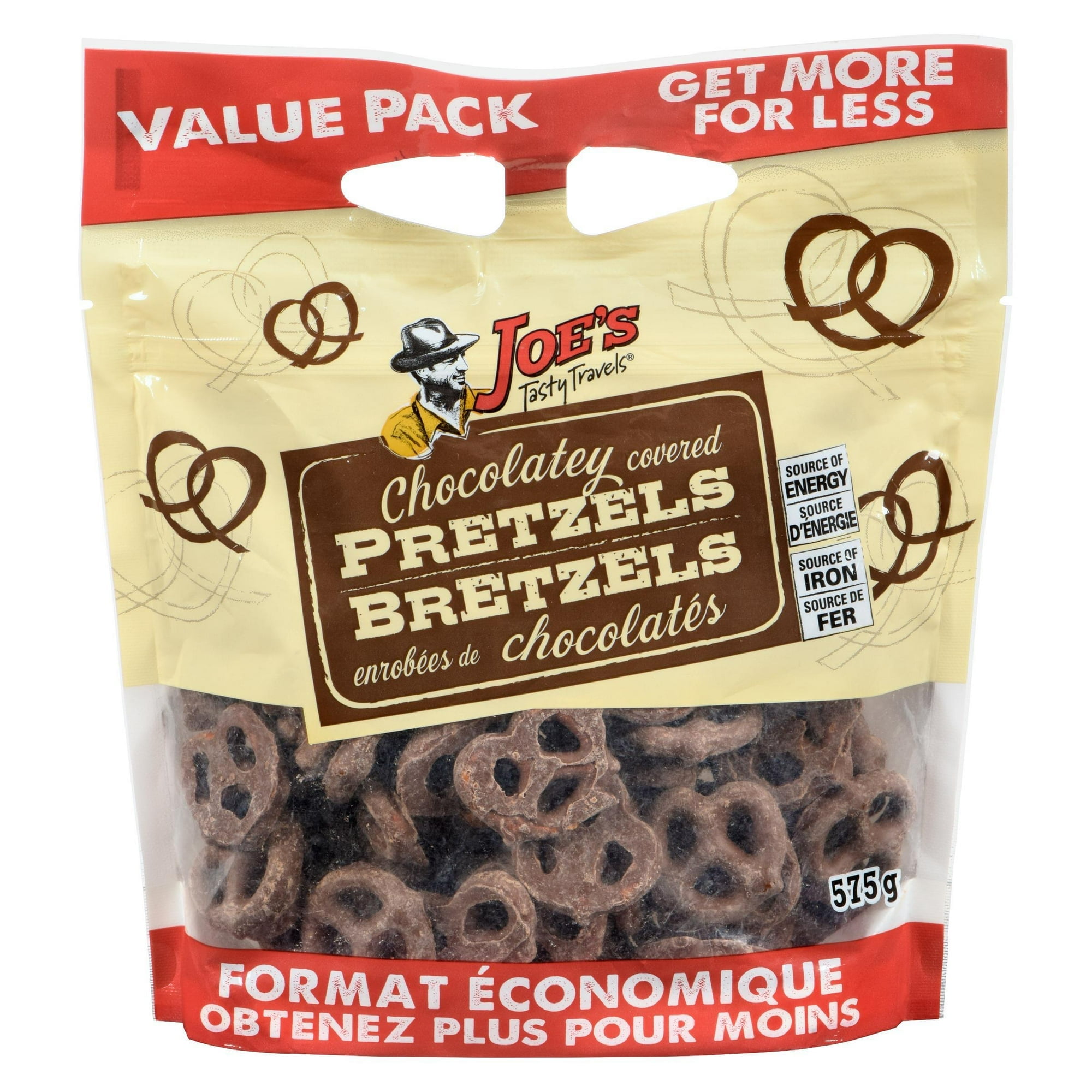 Po-teページ Joe's Tasty Travels Chocolatey Covered Pretzels - Walmart.ca