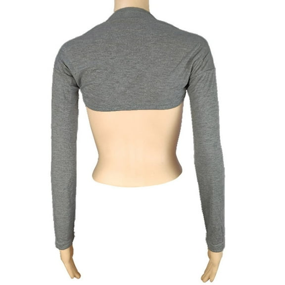 TIERPOP Polyester Shrug Cardigan for Woman Hot Weather Shrug Crop Top for Taking Photo