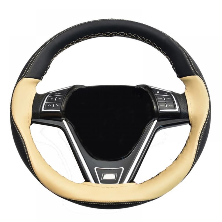 DIY Hand Sewing Fine Leather Auto Car Steering Wheel Cover W/ Needle & Thread | UK