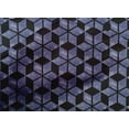 thumbnail image 4 of oneOone Cotton Poplin Medium Blue Fabric Geometric Fabric For Sewing Printed Craft Fabric By The Yard 42 Inch Wide, 4 of 4