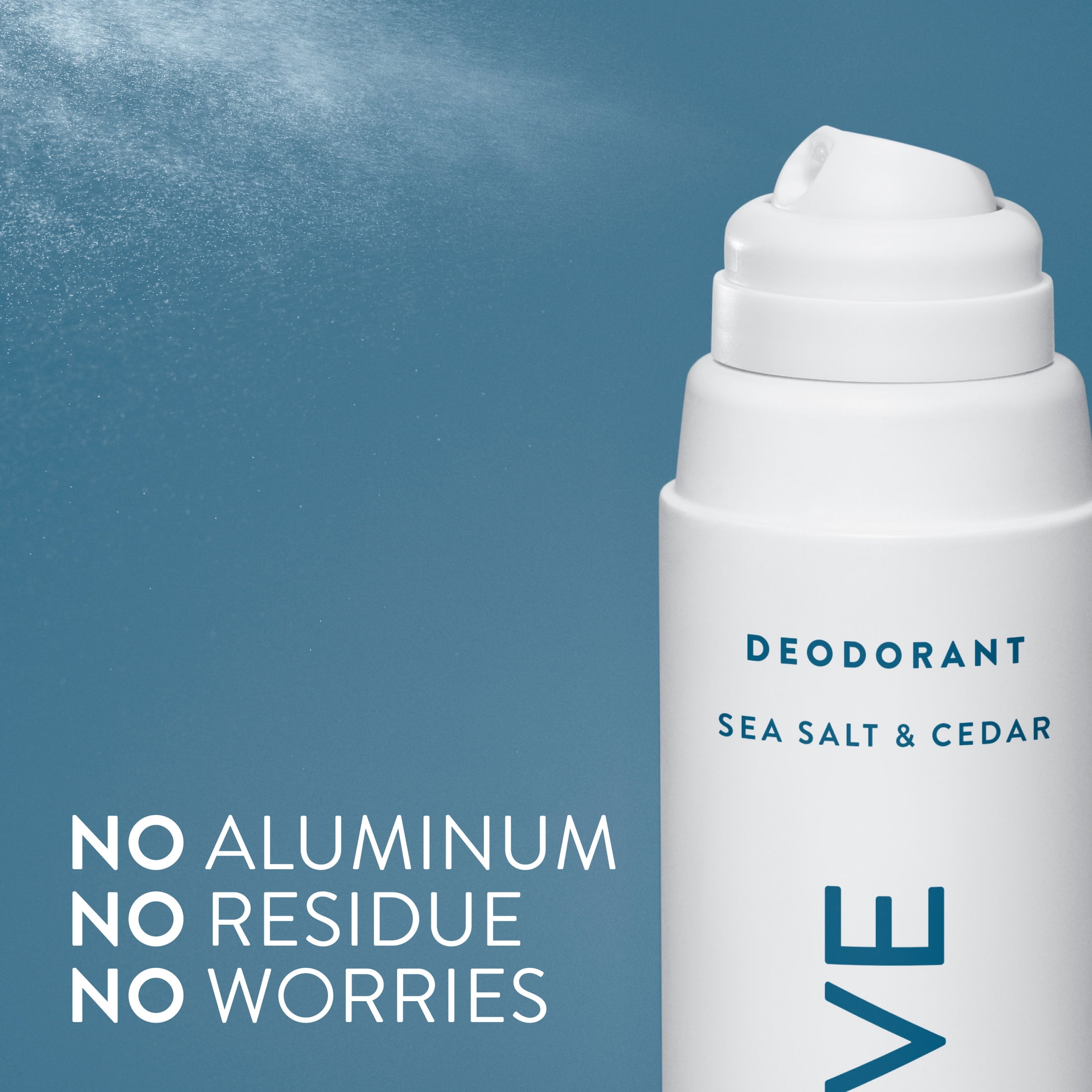 (3 pack) Native Aluminum Free Deodorant Spray For Men, 72 Hour Deodorant Spray, Sea Salt & Cedar, 3.5oz