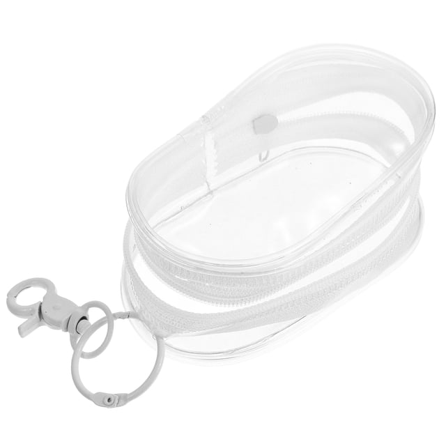 unbranded Organizador De Viaje Transparente Para Accesorios Con De Cremallera Y Material Resistente