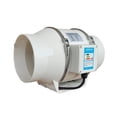 thumbnail image 1 of 4 Inch Remote Control Exhaust Fan Home Silent Inline Pipe Duct Fan Bathroom Kitchen Toilet Extractor Ventilation ,Quiet Operation, 1 of 2