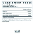 thumbnail image 2 of Vital Nutrients Betaine 225 Capsules, 2 of 6