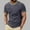 #Dark Blue, variant on DPTALR Men's Fashion Solid Color Crew Neck Short Sleeve Casual T-shirt,Dark Blue, S