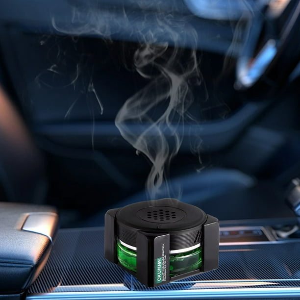 Perfume de aromaterapia para coches Grand Gollum | Aroma duradero de jazmín y osmanto | Difusor de plástico duradero con núcleo de fibra grande | 5 Opciones de color | Accesorio elegante para el
