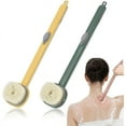 thumbnail image 2 of RnemiTe-amo Back Brush Long Handle for Shower,14" Long Handle Bath Massage Cleaning Brush Body Exfoliator for Wet or Dry Brushing, 2 of 2