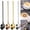 Black,Gold,Silver,Rose Gold#4pcs, variant on Guczhu 4pcs Small Teaspoons with Frosted Handle, Stainless Steel Spoons for Tea Ice Coffee Dessert Sugar 5.1 Inches Espresso Teaspoon Set, Gold, 5.1 x 1.2 x 0.4 in