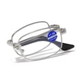 thumbnail image 3 of Foldable Metal Frame Reading Glasses for Men Women, Anti Blue Light Portable Readers, 3 of 6