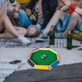 thumbnail image 6 of BESTSKY 2026 New Shut the Box Wooden Board Game for 8 Players,Four-Sided Flip Dice Game with Colorful Tiles,Large Math Game for Family Party,Classroom,Adults for Home,Party,Classroom,Family, 6 of 6
