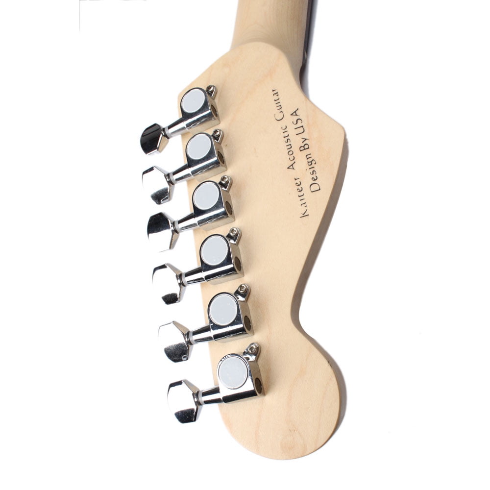 39" Electric Guitar for Kids, Gift Classic Rock 'N' Roll Musical Instrument Electric Guitar for Children, White Rosewood Fingerboard Electric Guitar for Child Boys Girls