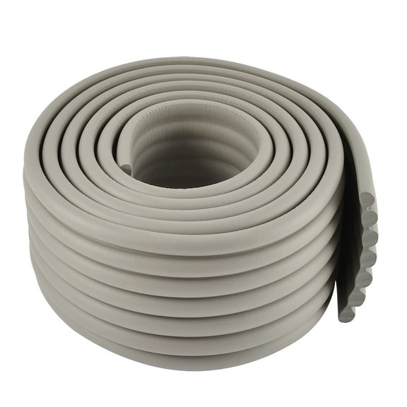 Unique Bargains Furniture Corner Edge 2M Long Gray  Protection Cushion Guard